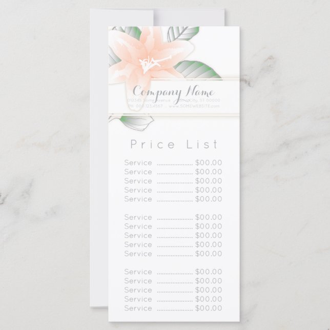 elegancia floral vintage (Anverso)
