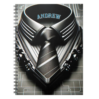 Elegancia Futura - Cuaderno Clásico 4D Necktie