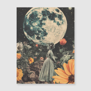 Elegancia iluminada por luna - Mujer con luna (3)