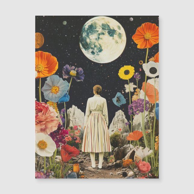 Elegancia iluminada por luna - Vista posterior de  (Anverso)