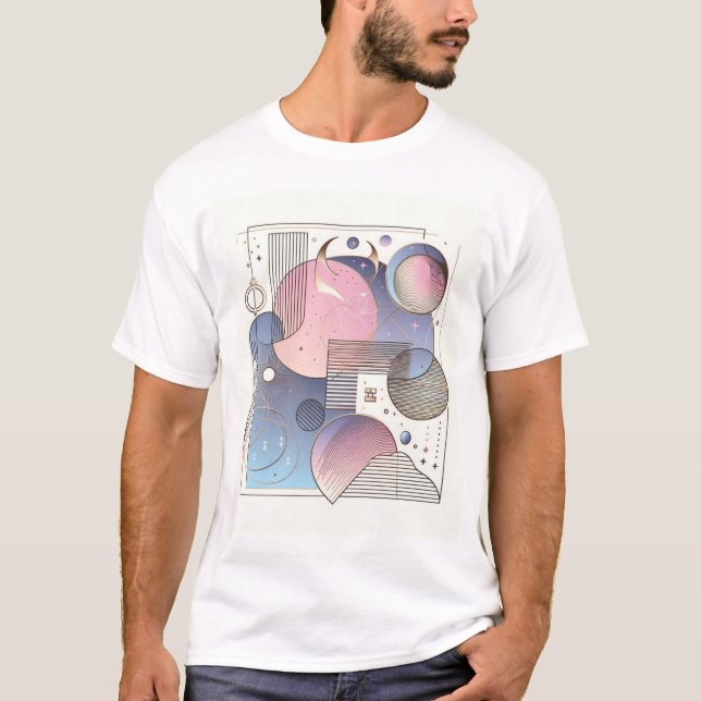 Elegancia intemporal Resumen Diseño Camiseta (Anverso)
