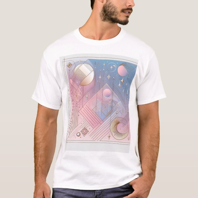 Elegancia intemporal Resumen Diseño Camiseta (Anverso)
