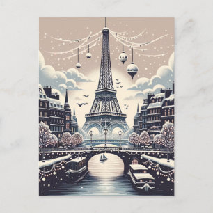 Elegancia Invernal Parisina - Navidad en la Ciudad