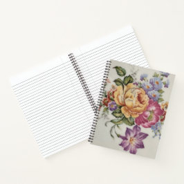 Elegancia: Libro de notas florales de inspiración