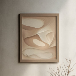 Elegancia luminosa | Tonos neutrales Arte fluido