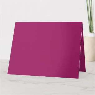 Elegancia Magenta Vibrante   Tarjetas Dobleces Pre