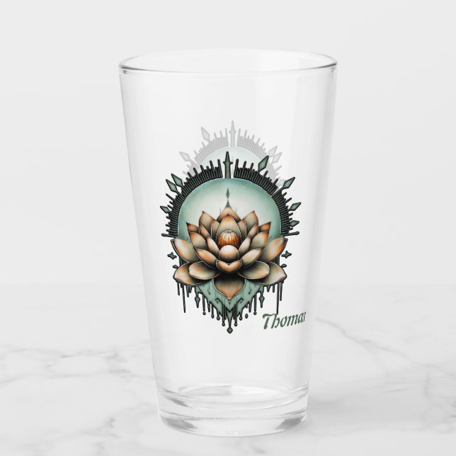 Elegancia meditativa. Flor de loto exquisita (Anverso)