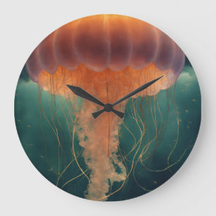 Elegancia Mesmerizadora: Reloj de pared inspirado