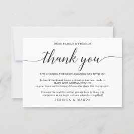 Elegancia mínima en lugar de la tarjeta de prefere