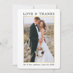 Elegancia moderna Amor y agradecimiento Boda