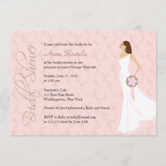 Elegancia moderna Invitación a la ducha nupcial