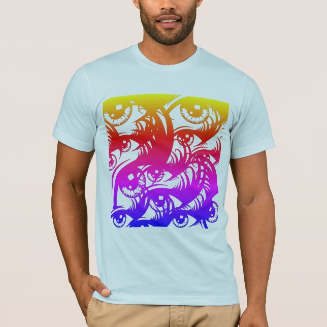 "Elegancia Omnisciente: Camiseta de Moda Impactant (Anverso)
