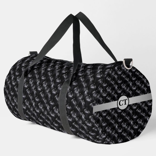 Elegancia Rústica Personalizada: Bolsa de deporte  (Esquina izquierda)