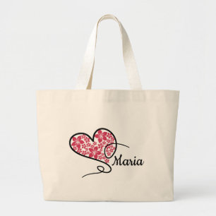 Elegancia sentida: bolsa de té grande con doodle y