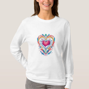 Elegancia sentida: camiseta gráfica femenina