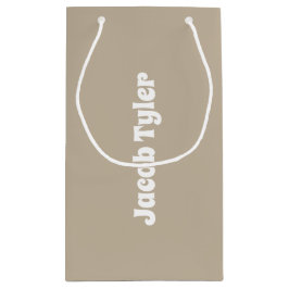 Elegancia silenciosa - Bolsa de regalo con nombre