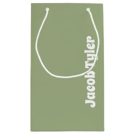 Elegancia silenciosa - Pequeña bolsa de regalo con