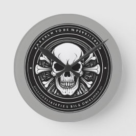 Elegancia sin tiempo: diseño de reloj de pared ins