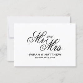 Elegancia sin tiempo Tarjetas de respuesta RSVP bo