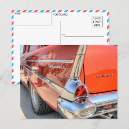 Elegancia vintage: postal clásica de Chevrolet