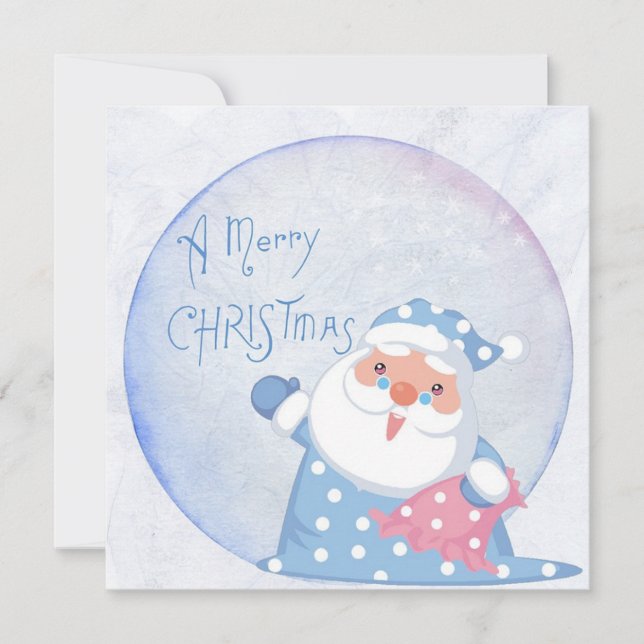 Elegancia y alegría: Las tarjetas de Navidades per (Anverso)