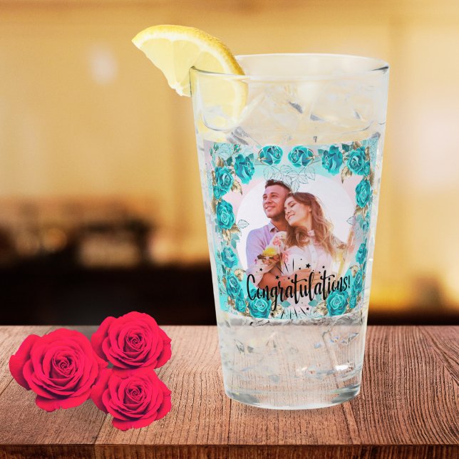 Elegant 8th Wedding Anniversary Photo Couple  (Subido por el creador)