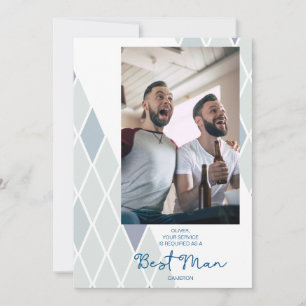 Elegant Best Man Abstract Photo Sophisticated