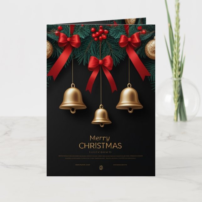 Elegant Christmas Bells Decor – (Anverso)