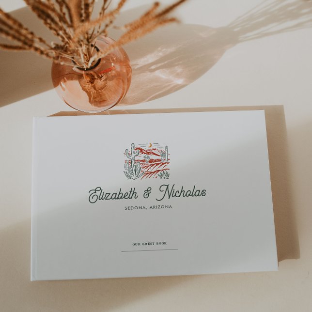 Elegant Desert | Libro de invitados de boda de ter (Subido por el creador)