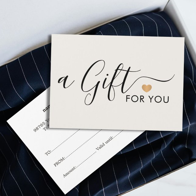 Elegant Festive Faux Gold Heart Warm White (Subido por el creador)