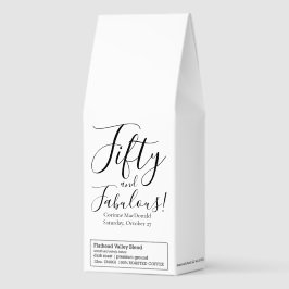 Elegant Fifty and Fabulous 50th Birthday Party