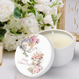 Elegant Floral Tea Happy Mother's Day