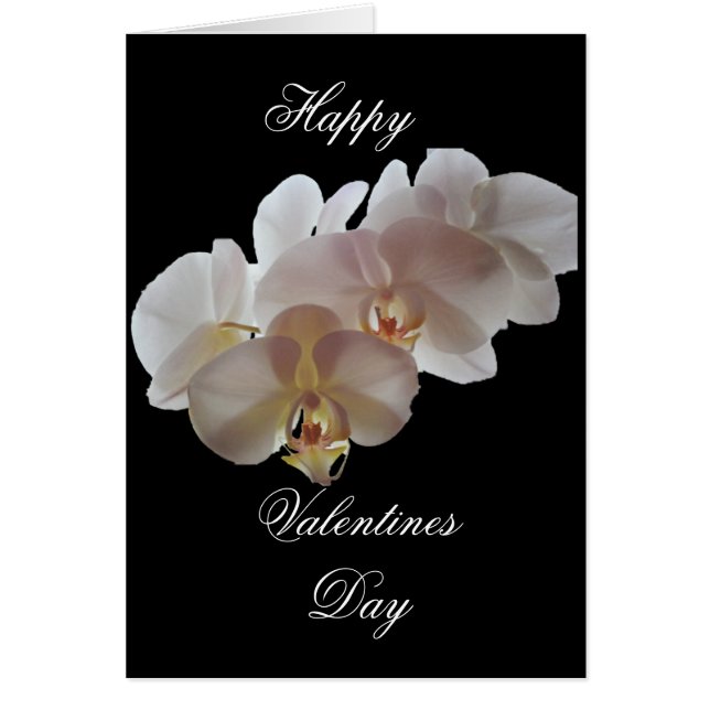 ELEGANT FLOWER VALENTINE card (Frente)