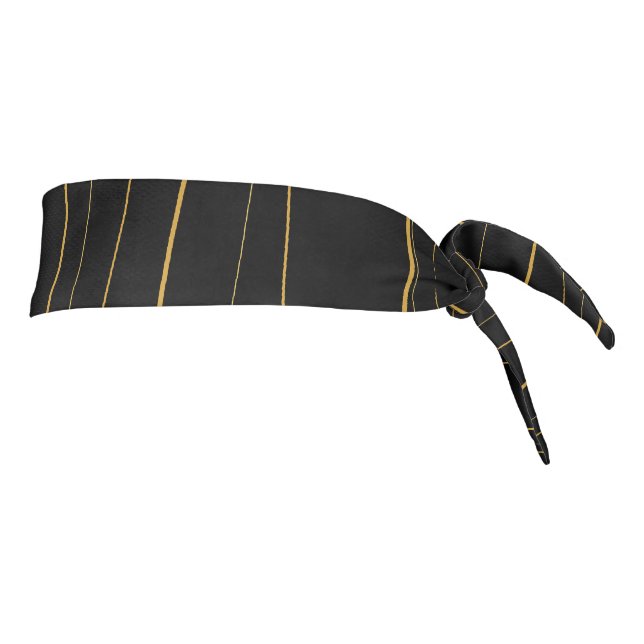 Elegant Gold Wavy Lines Pattern (Girar 90)