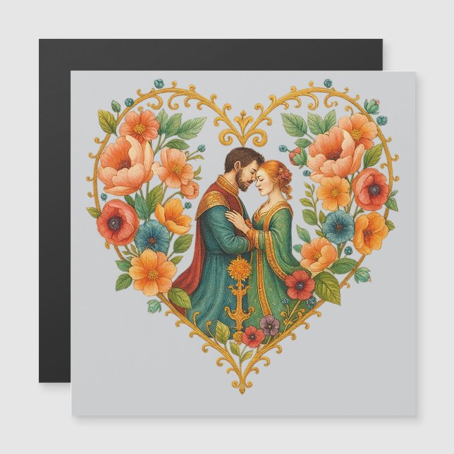 Elegant  Love Heart (Anverso/Reverso)
