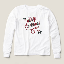 Elegant Merry Christmas Script Hoodie