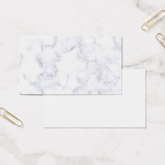 Elegant Modern White Marble (Oficina)