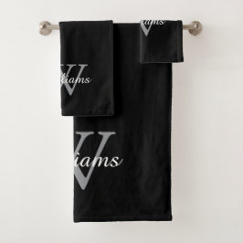 Elegant Monogram Script Name