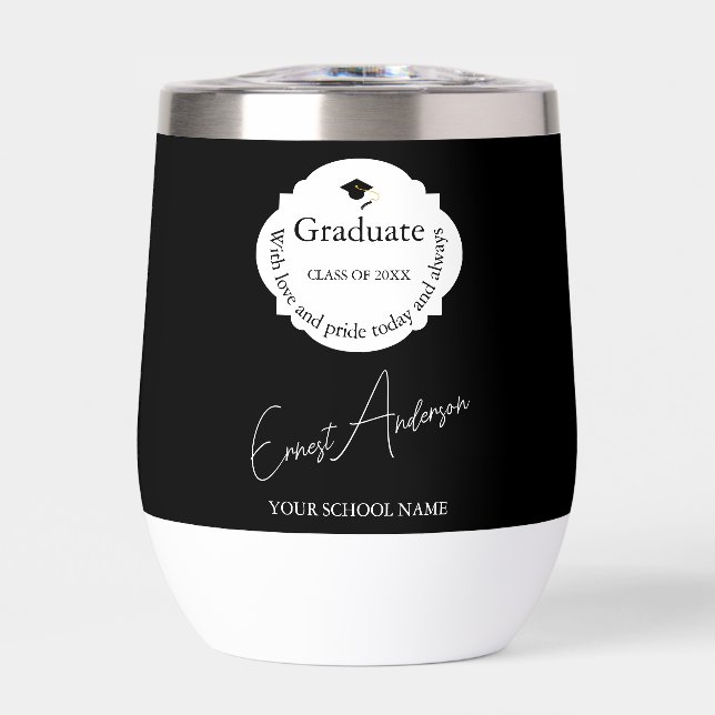 Elegant Personalized Graduation Gift (Frente)