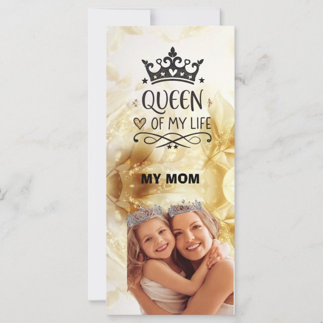 Elegant Queen of my Life-my mom  (Anverso)