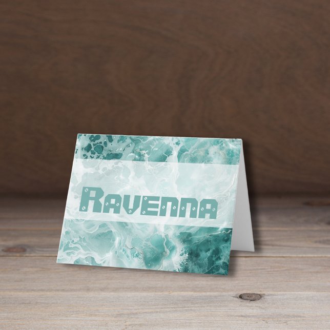 Elegant Seafoam Silver Wedding Color Name (Subido por el creador)