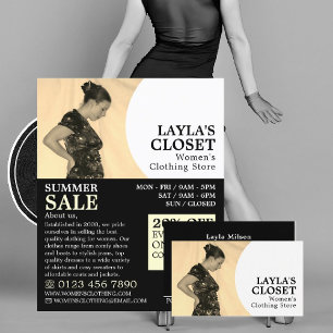 Elegant Stance, publicidad de tienda de ropa de mu