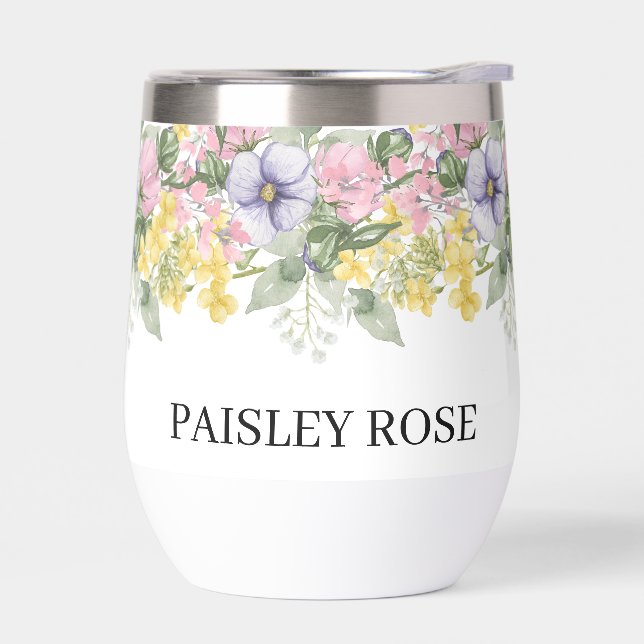 Elegant Wildflower Floral Wedding  (Izquierdo)