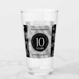 Elegante 10° Aniversario del Boda Tin