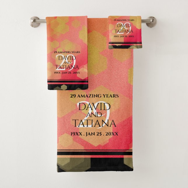 Elegante 29° Aniversario del Boda de Garnet (In situ)