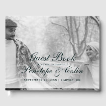 Elegante 2 Libro de Bodas de la Biblioteca de Foto