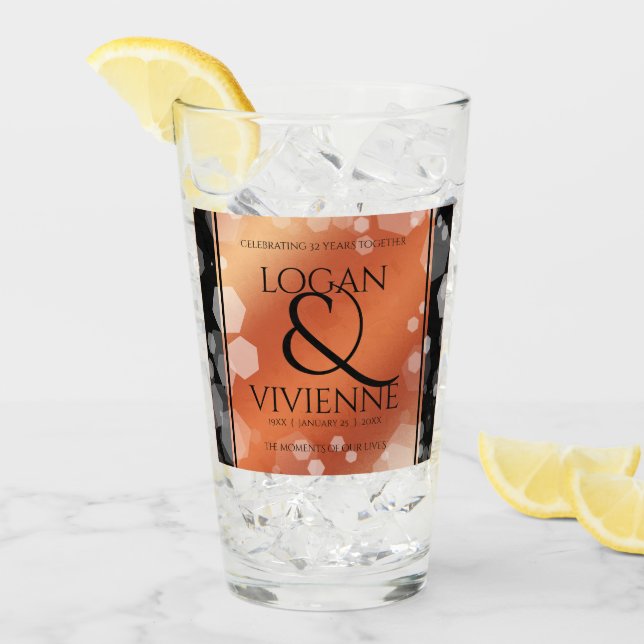 Elegante 8.º aniversario del Boda de bronce (Anverso (hielo))