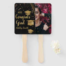 elegante Abanico de mano para graduación