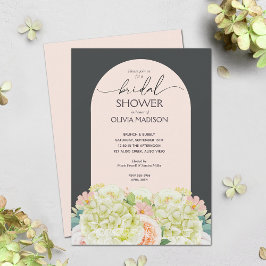 Elegante acuarela Floral Bridal Shower Invitación