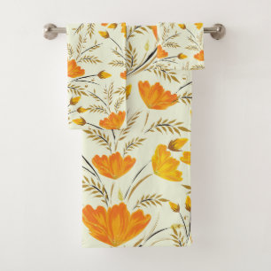 Elegante acuarela floral decorativa llamativa